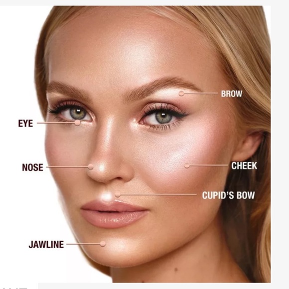 New Charlotte Tilbury Glow Glide Face Architect Highlighter Gilded glow - Picture 7 of 8